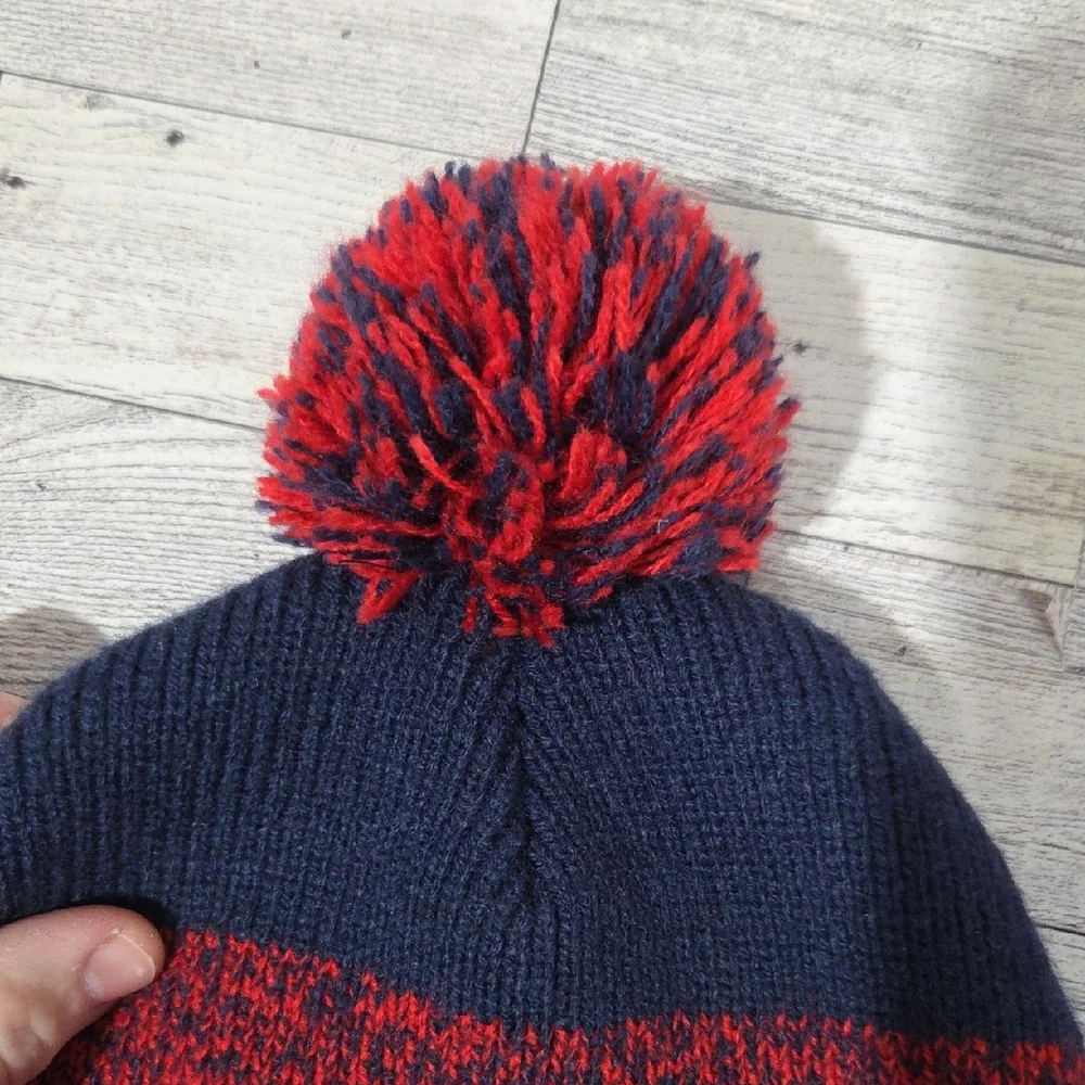 NFL New England Patriots 47 Brand Knit Pom Beanie